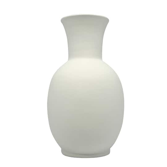 8" Embossed Floral DIY Ceramic Vase by Make Market
